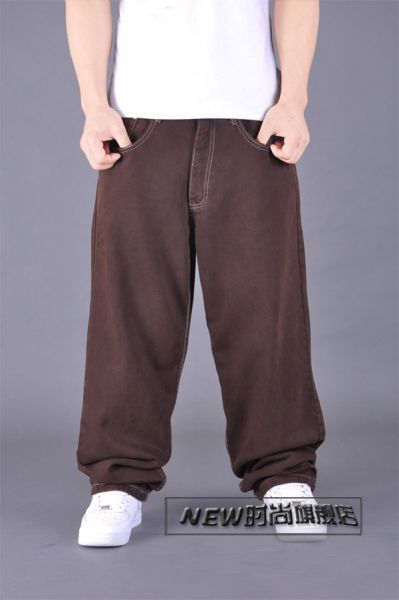Jean baggy en toile style cargo pantalon street wear