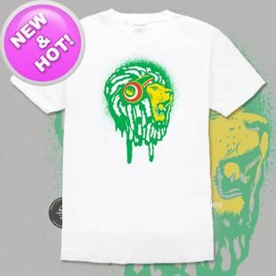T Shirt Lion of Judah avec dreadlocks roots