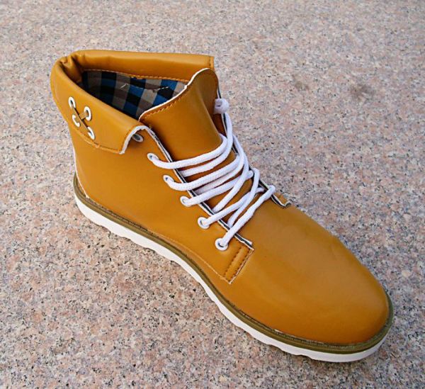 Boots pour Homme Hip Hop Montantes avec Lacets Bottes Taille 41