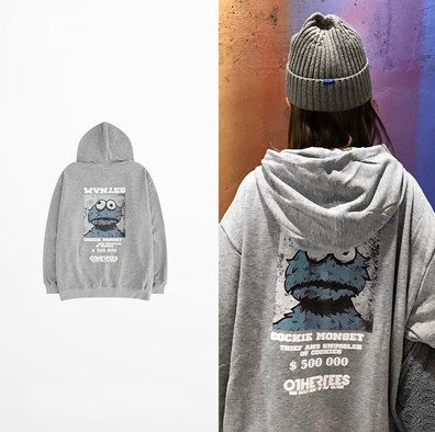Sweatshirt à capuche $200K Cookie Monster pour homme ou femme