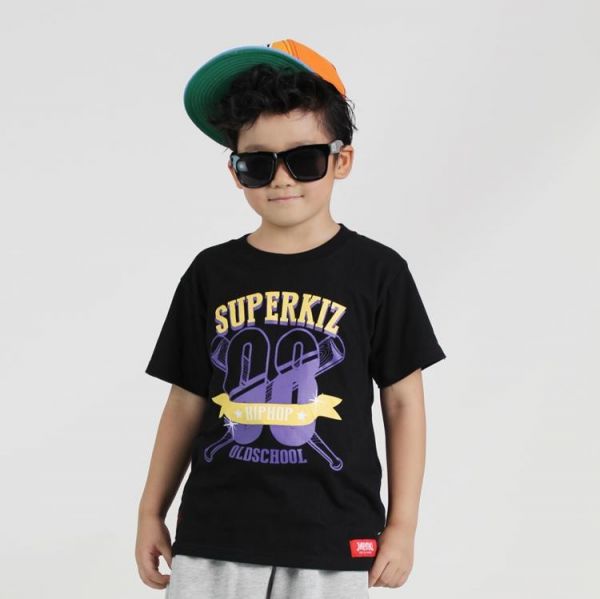 T shirt Enfant Old School Hip Hop Superkiz 08