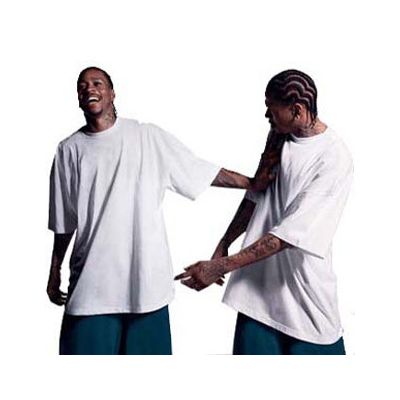 T Shirt large hip hop style uni – cotton