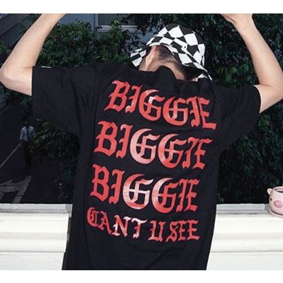 T-shirt Biggie Can't you see Gothique Hip Hop