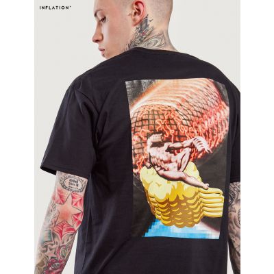 T-shirt Distorted Adam Inflation pour homme