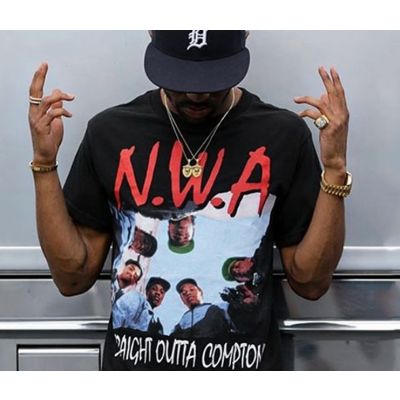 T-shirt NWA Eazy-E Straight outta Compton pour homme femme