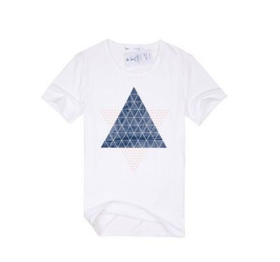T Shirt Homme Manches Courtes Design Pyramide