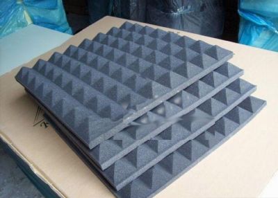 Mousse acoustique studio OMNITRONIC 50x50cm - Pyramide - isolation phonique  - tapis