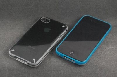 Coque iPhone 4 4S étui plastique lumineux fluorescent dans le noir