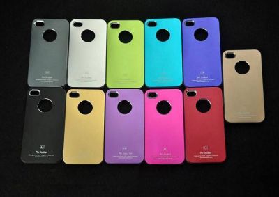 Etui pour iPhone 4 4S protection anti-choc plastique multiple coloris
