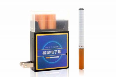 Cigarette éléctronique avec 12 recharges atomiseur et chargeur prise