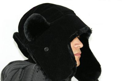 Chapeau russe soviétique chapka avec protection oreilles