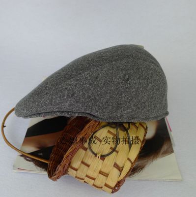 Beret old school type Kangol hat en toile
