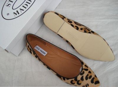 Mocassins léopard pour femmes chaussures basses avec imprimé animal