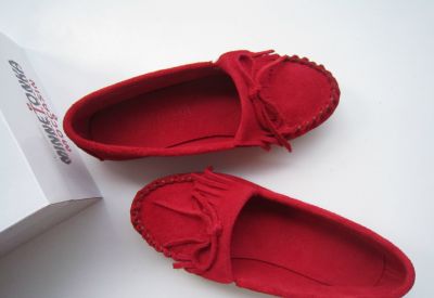 Mocassins classiques pour femmes chaussures basses en faux daim