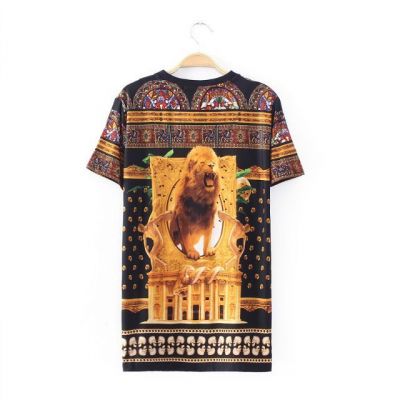 T shirt Lion pour Femme Savanne Africaine Fashion Félin