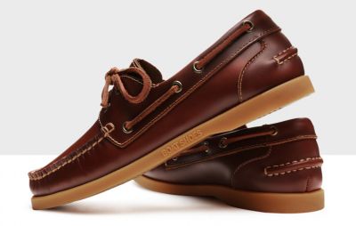 Chaussures bateau pour homme en cuir classiques