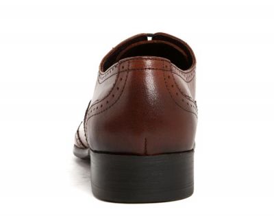 Chaussures Richelieu Classiques Effet Perforations Cuir