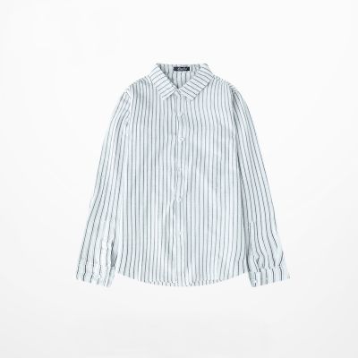 Chemise à rayures casual pour homme