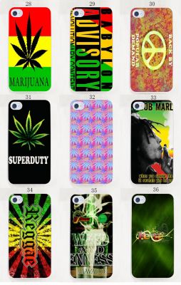 Coque iPhone Galaxy Note Reggae Rasta Jamaïque Weed Ganja