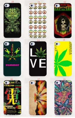 Coque iPhone Galaxy Note Reggae Rasta Jamaïque Weed Ganja