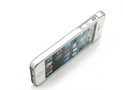 Etui iPhone 5 ou 5S Couleur Unie Protection avec Pomme Arrière