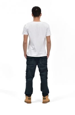 Jeans Baggy Cargo pour homme largeur moyenne avec coupe droite