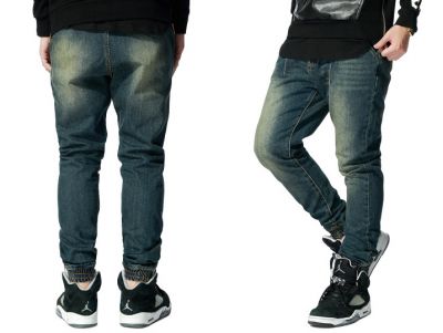Jogger Pants en Jeans Denim pour Homme Slim