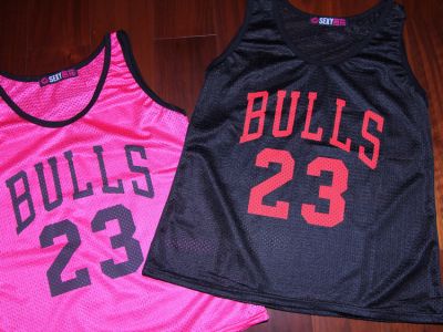 Maillot Basket Femme Swag Bulls 23 Jordan Noir
