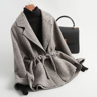 Manteau en laine pour femme
