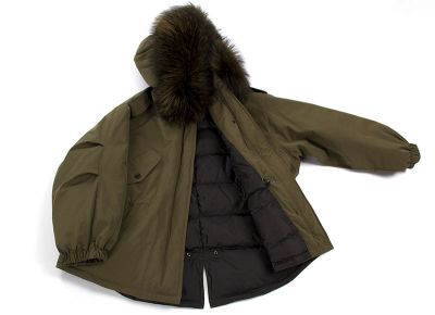 Manteau Pardessus Hiver pour femme avec capuche garnie fourrure épaisse