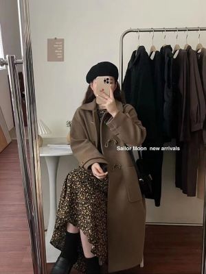Manteau style duffle coat long pour femme