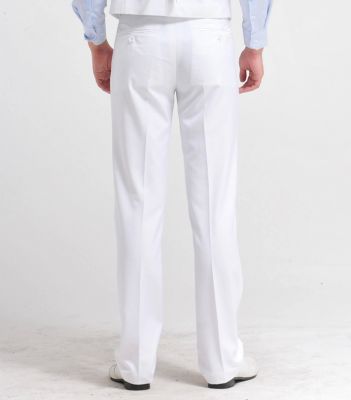 Pantalon de Costume Classique Homme Slim Business Casual