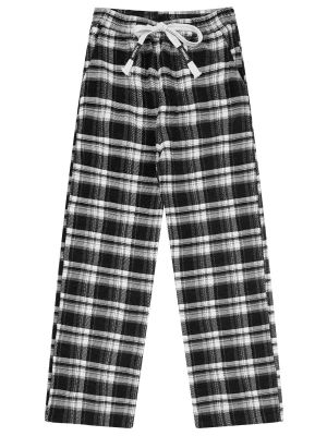 Pantalon Vintage à Carreaux Unisexe - Confort et Style Décontracté