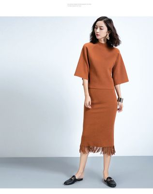 Pullover pour femme en laine coupe large oversize col rond