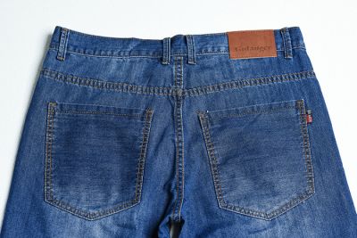 Short en Jeans Classique pour Homme Longueur Genoux