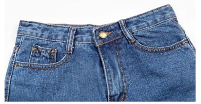 Shorts en Jeans pour femme avec Taille Haute Denim