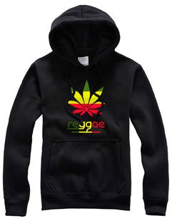 Sweatshirt à Capuche Reggae Bob Marley Vert Jaune Rouge Rasta