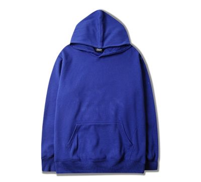 Sweatshirt capuche couleur uni pour homme ou femme streetwear