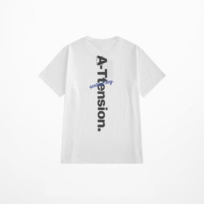 T-shirt A-Tension flocage streetwear pour homme ou femme