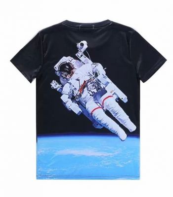 T shirt Astronaute Sublimé Homme Femme 3D Photo Streetwear