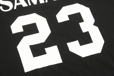 T shirt Baseball Samara Bandana Print Bandes Blanches 23
