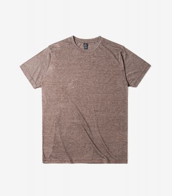 T-shirt Basics en coton chiné Inflation pour Homme