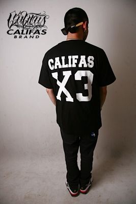 T shirt Califas X3 Football Américain West Coast Imprimé
