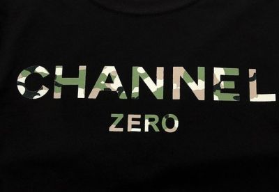 T Shirt Channel Zero Streetwear Hip Hop Swag Manches Courtes