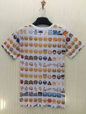 T shirt Emojis Emoticones Smileys Homme Femme Swag