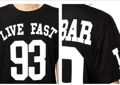 T shirt Escobar 93 Live Fast Swag Taille S