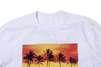 T-shirt Homme Sunset Palmier Sériegraphie Jokester