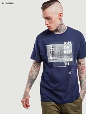 T-shirt Ignorant Youth Inflation pour Homme