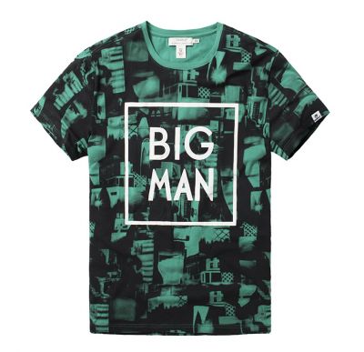 T-shirt Imprimé Architecture Big Man Panmax Homme Grande Taille