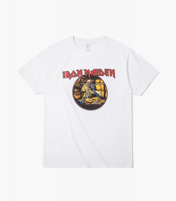 T-shirt Iron Maiden Metal Vintage Inflation pour homme